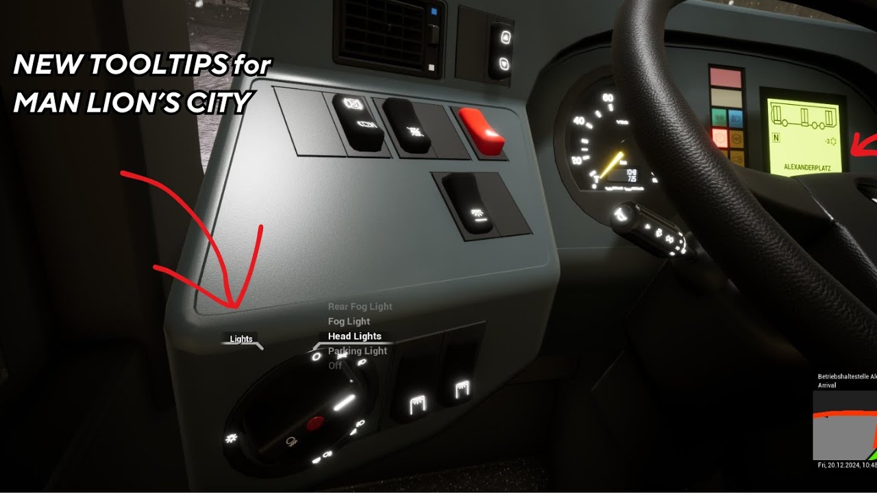 BIG UPDATE 2.5 BETA THE BUS | NEW Tooltips on the Man Lion's City | Optimized FFB for Thrustmaster