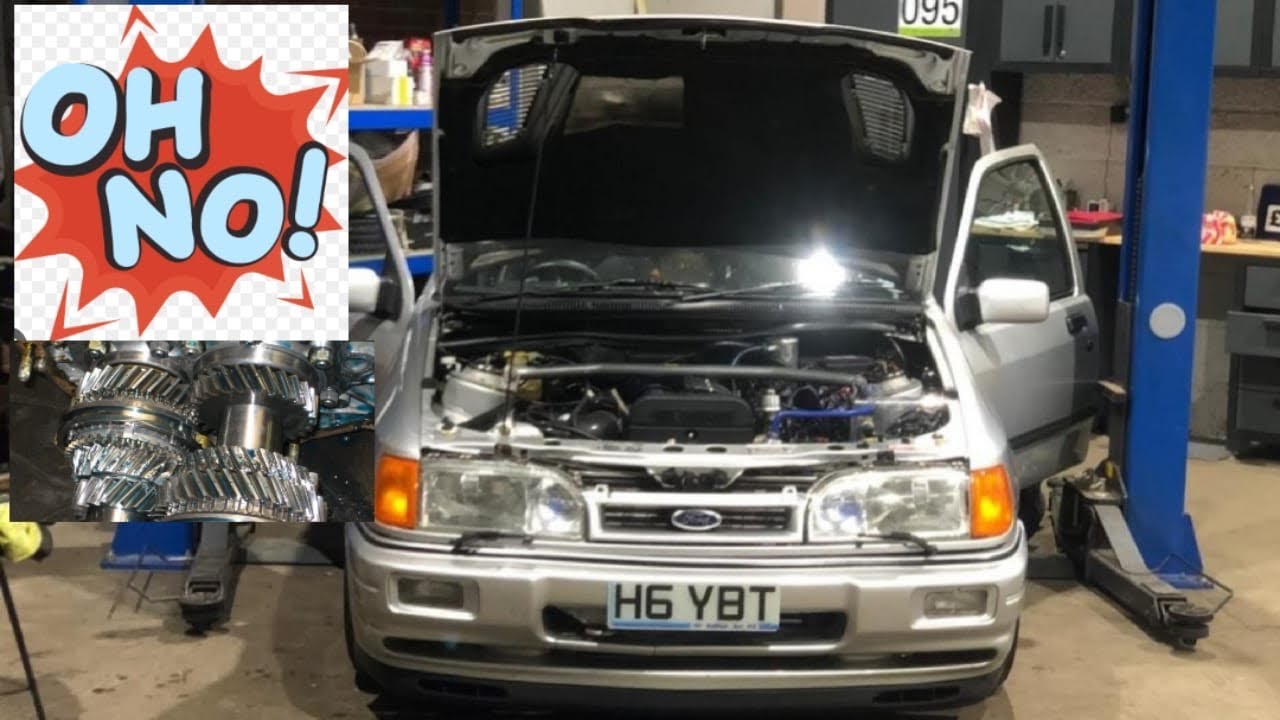 Sierra Cosworth gearbox swap and hydraulic clutch conversion YouTube