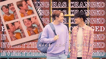 Nick and Charlie (S1) 🫂 Everything Has Changed TV [#taylorswift #red #heartstopper ]