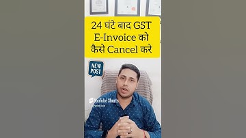 E Invoice cancellation Process How to Cancel E-INVOICE & Sales invoice Cancel E-invoice after 24hrs