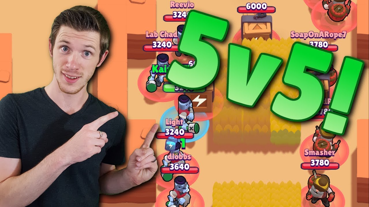 Brawl Stars New 5v5 Team Battle Supercell Didn T Tell You About Youtube - 1 vs 5 brawl stars