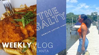WEEK IN MY LIFE ATLANTA| THE SALTY DONUT, NEW RESTAURANT, MY UPDATED SKINCARE ROUTINE