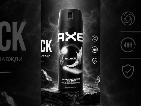 Дезодорант AXE блек аэрозоль 150 мл. 4122, видео 1