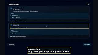 React Ch12 – Show a variable | The Last Dev Standing