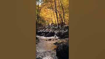 ياسر الدوسري سورة العصر ❤️❤️ #quran #اكسبلور #راحة_نفسية #الرحمن