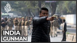 Gunman fires at anti-CAA protest rally in Delhi