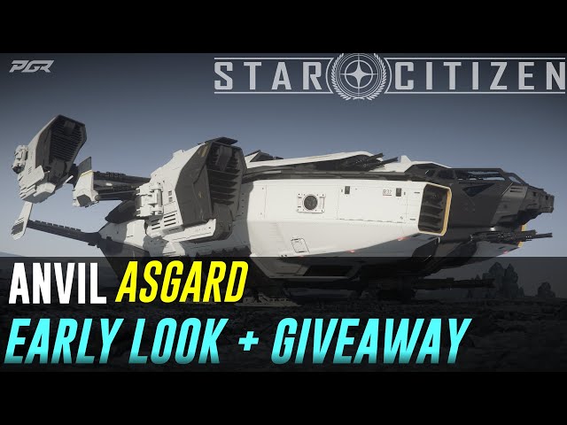 Pack Peinture Anvil Asgard Valhalla - Édition Chairman's Club - Star Citizen PC