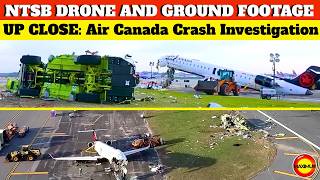 JUST IN: NTSB Drone And Ground Investigation Footage Released: UP Close And Personal