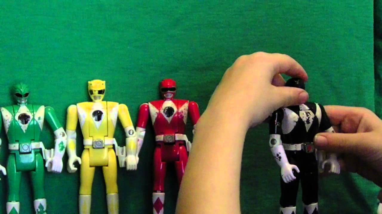 Power rangers originals (flip head )review by my 5 year old - YouTube