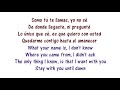 Nicky Jam — Hasta el Amancer . English lyrics..