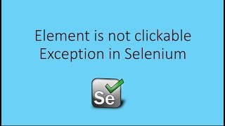 How To Solve Element Not Clickable At Point Exception in Selenium using java