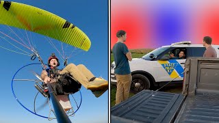 Paramotors and POLICE!