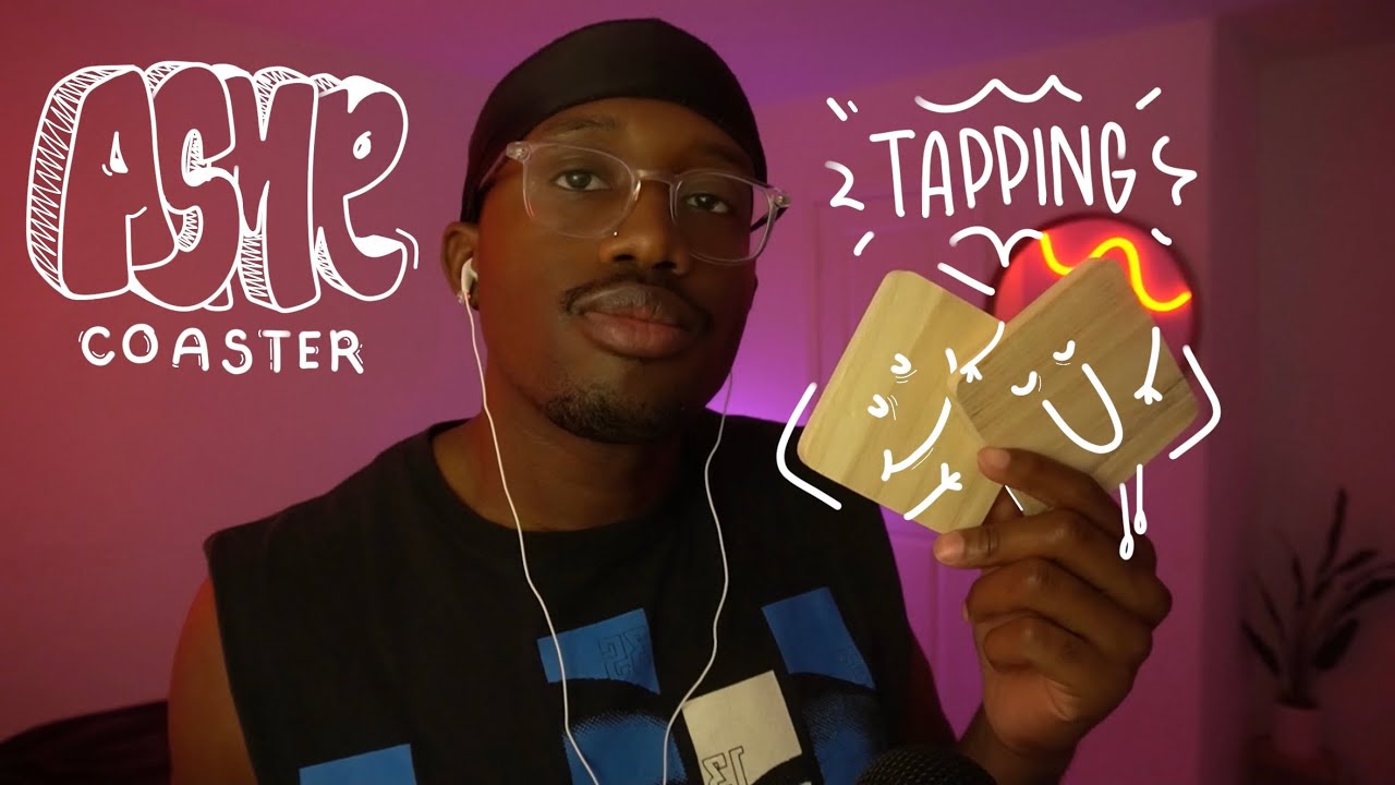 ASMR // Coaster Tapping for 17 Minutes #asmr