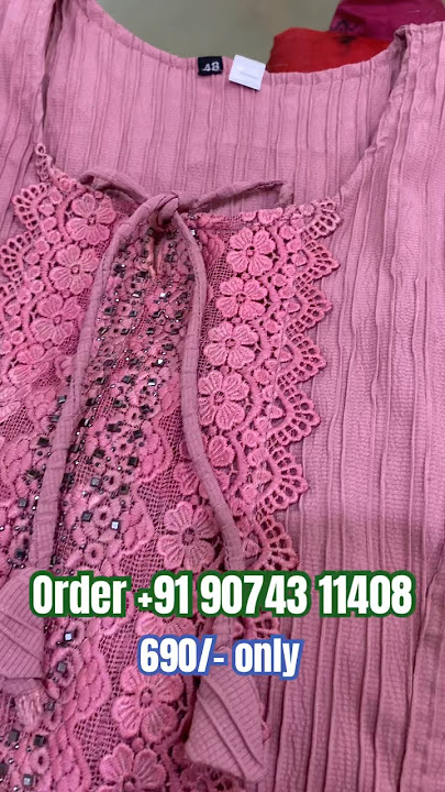 Order  91 90743 11408 #trending #trendingshorts #shorts #kurti #newshorts
