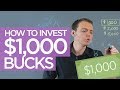 Ep 137: Investing Your First $1,000 Bucks