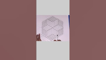 Geometric Hexagon Design Drawing Easy💫 #shorts #viralshorts #adhrikcreations6090