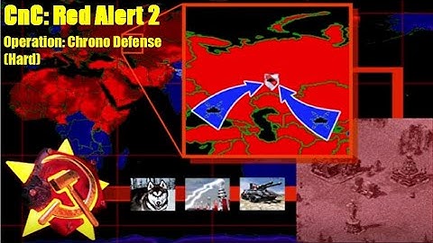 CnC: Red Alert 2 (Hard) - Operation: Chrono Defense