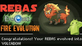 EvoCreo Rebas Fire Evolution screenshot 4