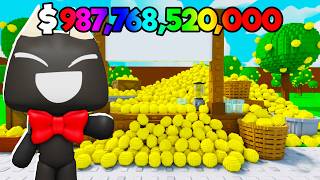 GANE $987,239,899 VENDIENDO LIMONES en ROBLOX