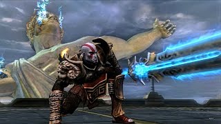 GOD OF WAR 2 - Colossus of Rhodes Boss Fight - 4K Setting On RPCS3 Emulator