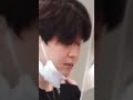 Jimin 💜 at the airport 🥰#jimin #jiminie #jiminshi #parkjimin #🐣 #bts bts_#shorts