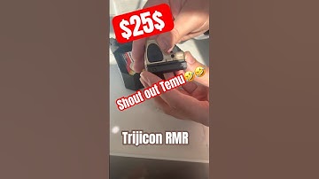 It’s crazy how good this replica is🤯 #temufinds #temu #budget #trijicon #budgetbuild #fyp #viral