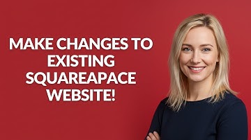MAKE CHANGES TO EXISTING SQUAREAPACE WEBSITE! - Julia
