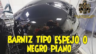 Barniz tipo PIANO o ESPEJO tutorial paso a paso✅