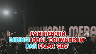 Download Lagu PADI REBORN ft IQBAL DrumNDrum \u0026 FAJAR GBS - BAYANGKANLAH live PRAMBANAN JAZZ FESTIVAL 2022 MP3