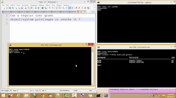 15- How can a regular user to grant System Privileges