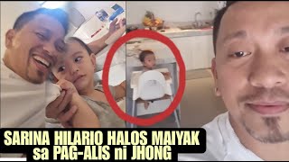 Jhong Hilario HALOS MAPAIYAK ang ANAK ng UMALIS sa BAHAY