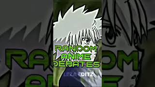 Randome Anime Debates Pt3.