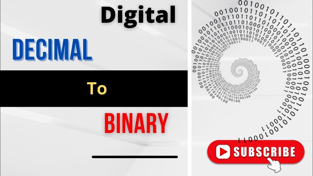 How to convert Decimal to Binary Bengali Computer Tutor 2023 YouTube