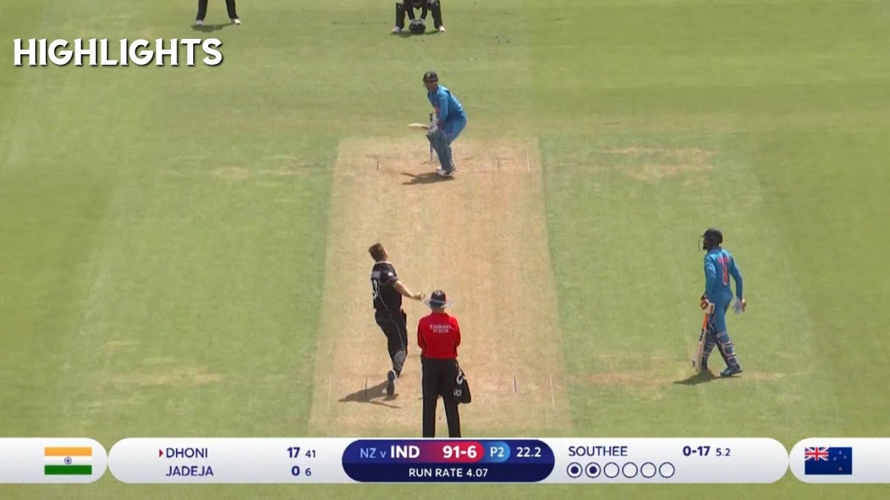 India vs New Zealand Warm-Up Match Highlights | ICC World Cup 2019 ...