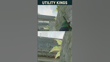 CS2 Ancient Bottom Mid smoke from CT Spawn