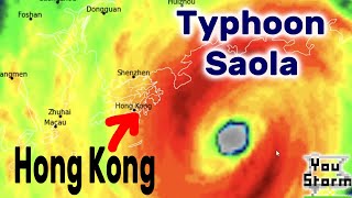 Typhoon Saola reaches Hong Kong
A quick look at the forecast, radar, waves, models as Typhoon Saola reaches Hong Kong bringing a large storm surge with it from the east. Typhoon Saola reaches Hong Kong