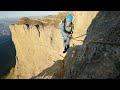 Longest and most vertical via ferrata in switzerland  small and big daubenhorn