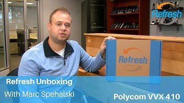 Refresh By VoIP Supply: Unboxing The Polycom VVX 410