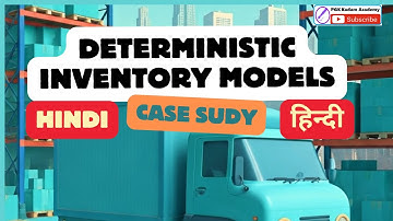 Deterministic Inventory Models with case study (Hindi) हिन्दी | #viralvideo
