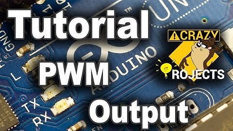 Arduino Tutorial - PWM Output - LED - Monitor Serial