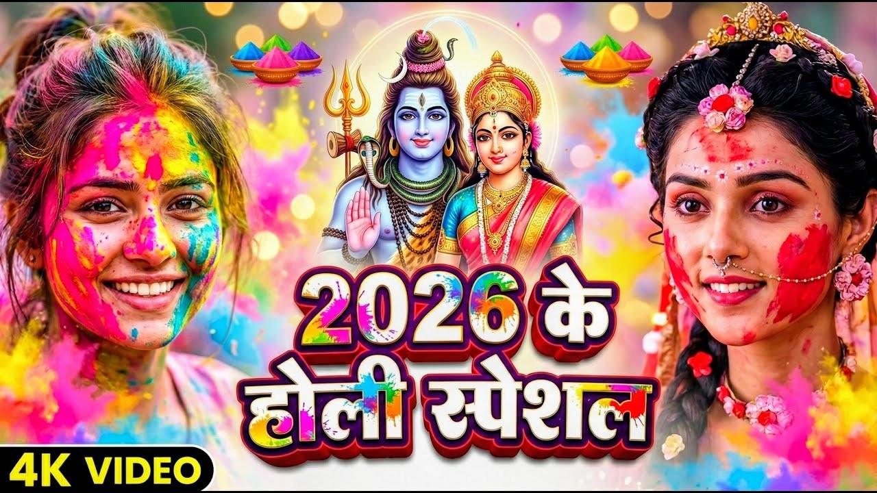 #video पारम्परिक होली गीत 2026 || होली खेले महादेव || #Bhagti Holi Geet || Holi Ke Gana 2026 Ke
