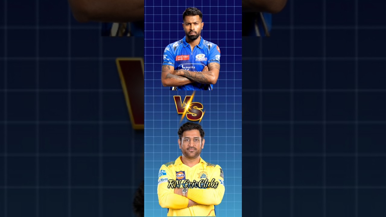 Mumbai Vs Chennai Toss winner 🏆  