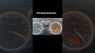 Peugeot 307 Top Speed 250