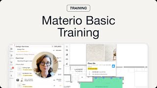Materio Basics Training: How to Set Up Projects, Build Scope, and Streamline Client Approvals