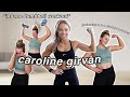 i did CAROLINE GIRVAN&#39;S at home DUMBBELL WORKOUT