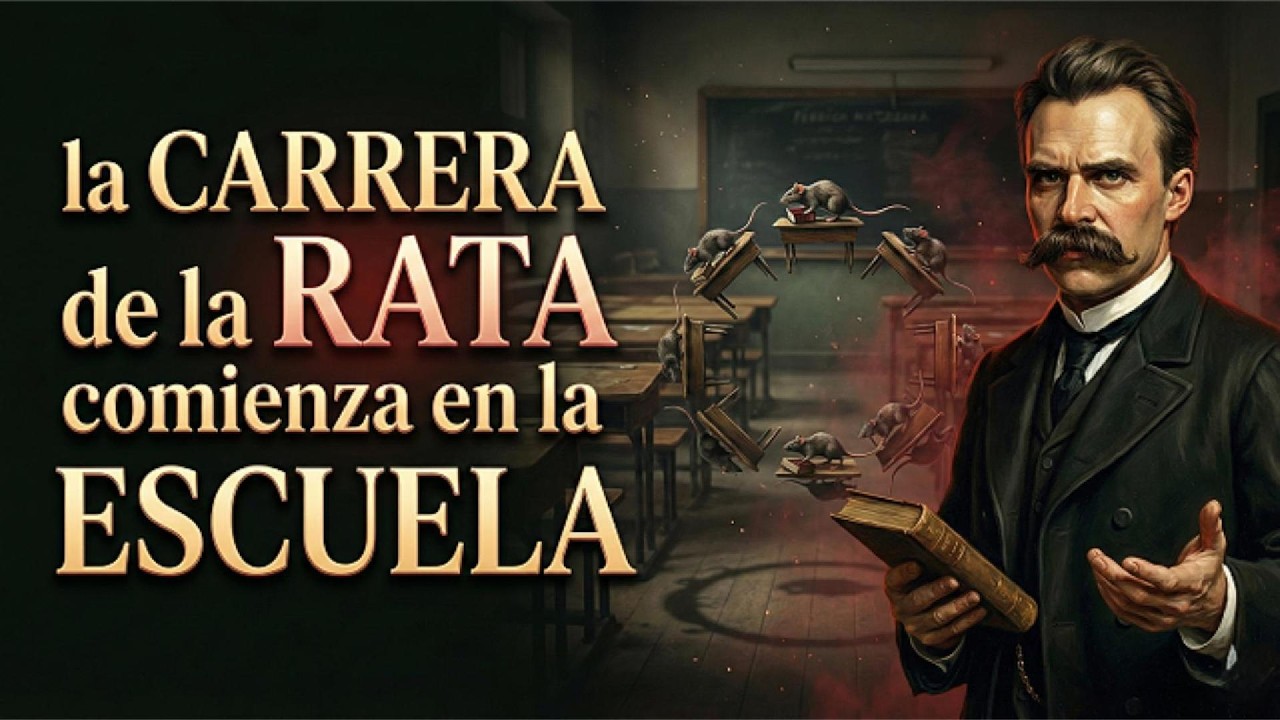la CARRERA de la RATA comienza en la ESCUELA | NIETZSCHE