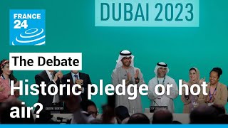 Historic pledge or hot air? COP28 agrees to 'transition away' from fossil fuels • FRANCE 24