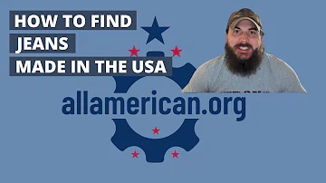 What brand of jeans are made in the USA?