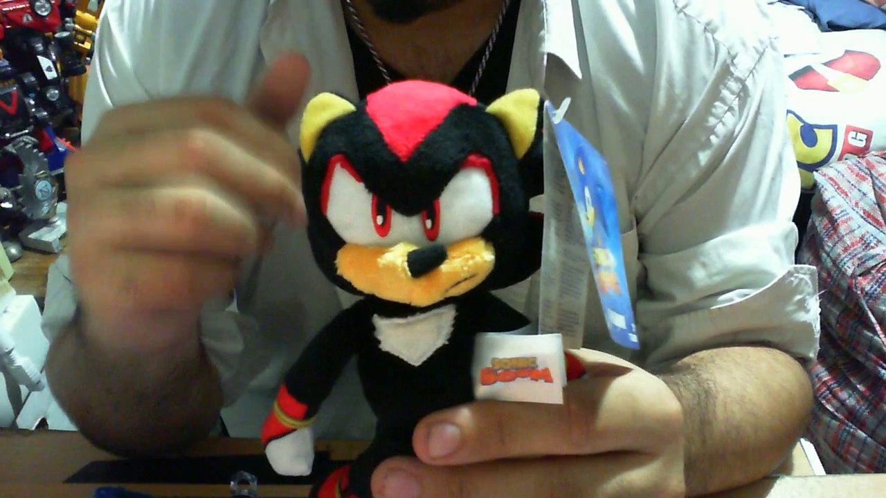 sonic boom shadow plush