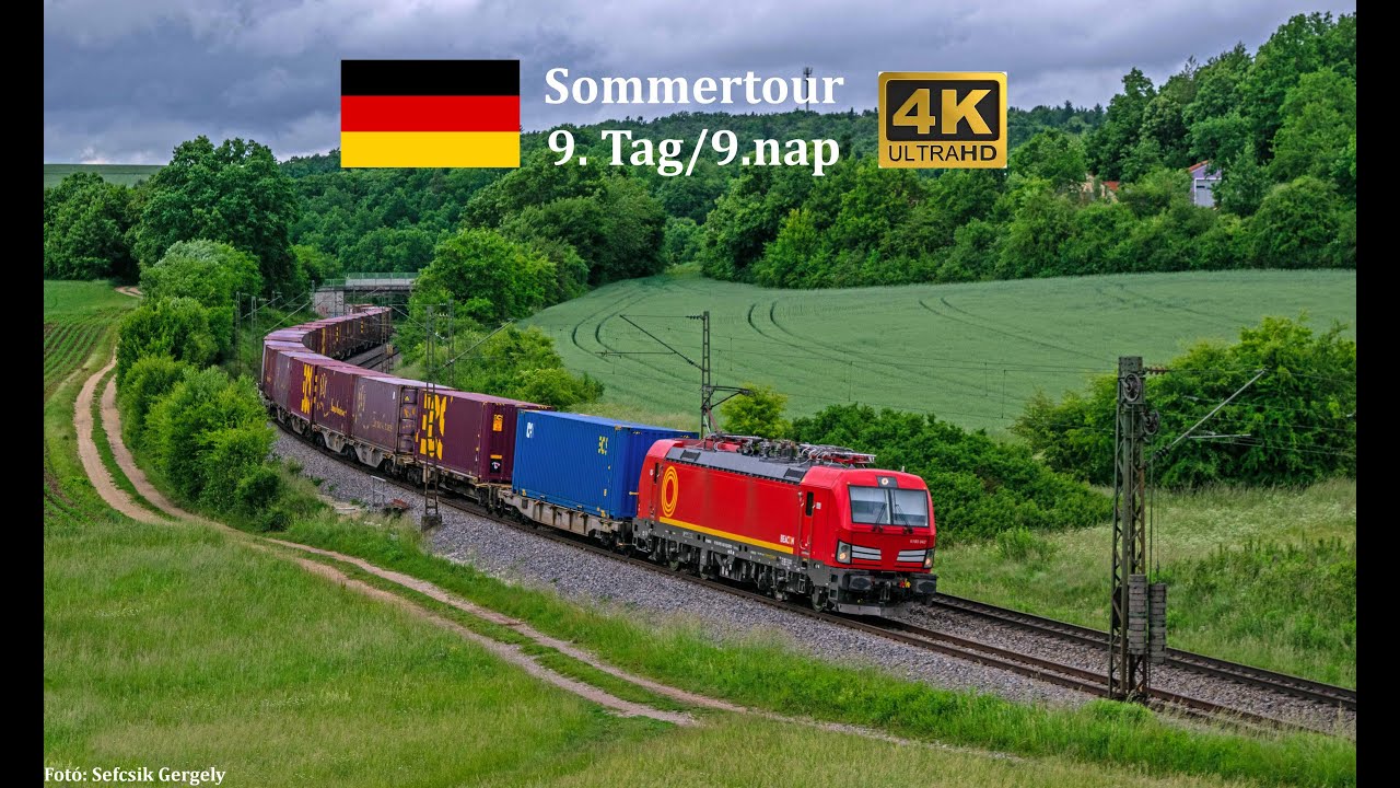 Züge rund um Edlhausen, Regensburg, Mühldorf / Sommertour 9. Tag / Nyári túra 9. nap / 07.06.25